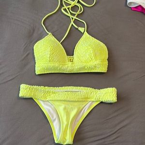 Victoria Secret neon bikini